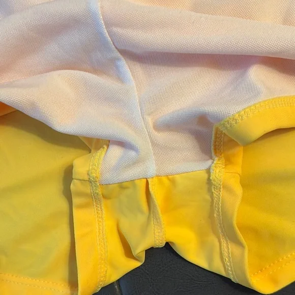 Tropical Print Rash Guard Set - Green and Yellow Surfs Up - Picture 4 of 4